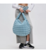 Revive Puffy Quilted Nylon Hobo in Sky Blue