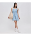Revive Puffy Quilted Nylon Hobo in Cream