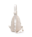 Beyond The Horizon Woven Neoprene Sling Backpack in Cream