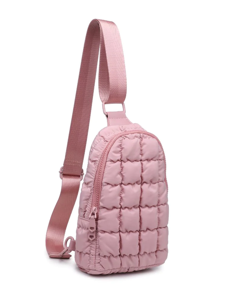 SOL & SELENE Rejuvenate Sling Backpack in Rose
