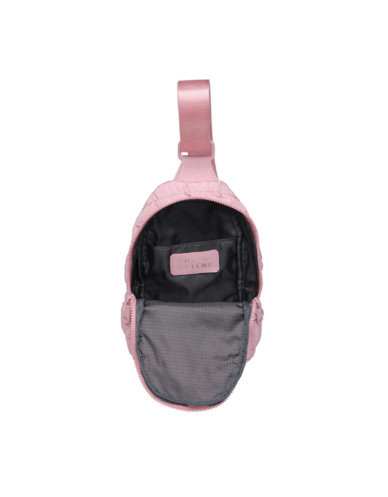 SOL & SELENE Rejuvenate Sling Backpack in Rose