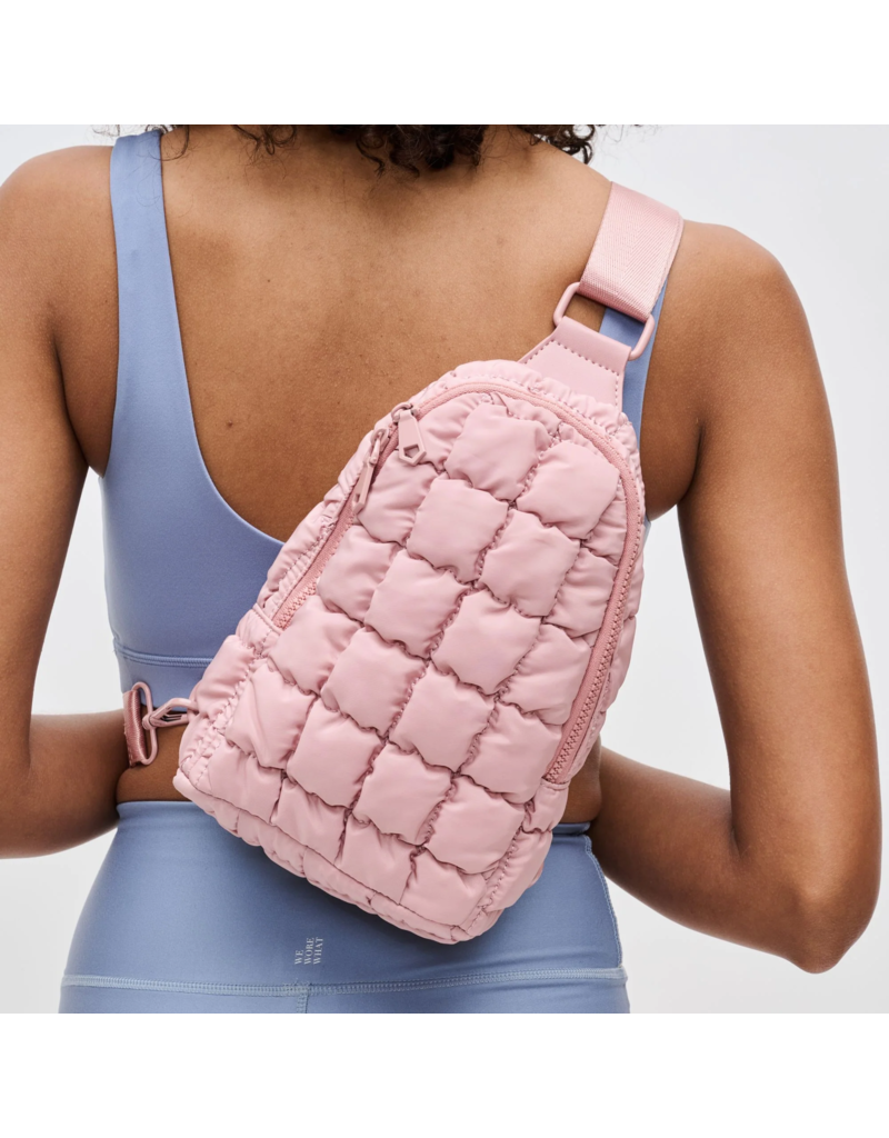 SOL & SELENE Rejuvenate Sling Backpack in Rose