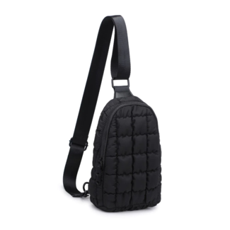 SOL & SELENE Rejuvenate Sling Backpack in Black
