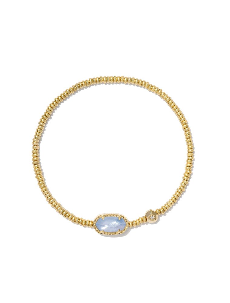 KENDRA SCOTT DESIGN Grayson Gold Stretch Bracelet in Periwinkle Illusion