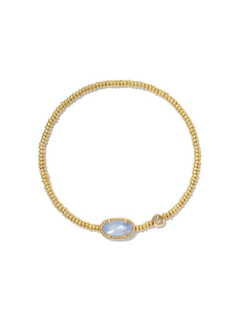 KENDRA SCOTT DESIGN Grayson Gold Stretch Bracelet in Periwinkle Illusion