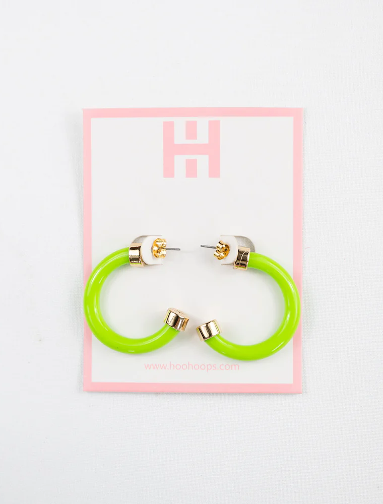 HOO HOOPS Mini Hoo Hoops - Lime Green