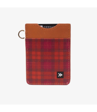 THREAD WALLETS Vertical Wallet in Rosewood