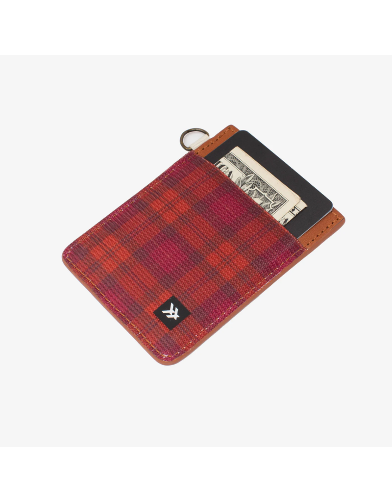 THREAD WALLETS Vertical Wallet in Rosewood