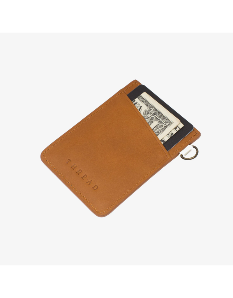 THREAD WALLETS Vertical Wallet in Rosewood