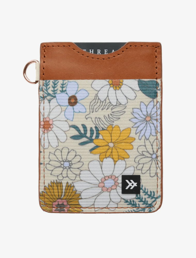THREAD WALLETS Vertical Wallet in Blossom