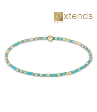 ENEWTON DESIGN Extends Hope Unwritten Bracelet - Turq It Girl/Gold