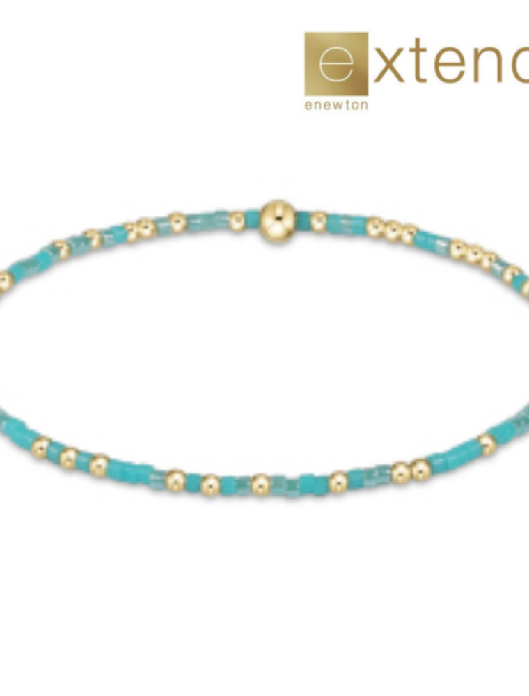 ENEWTON DESIGN Extends Hope Unwritten Bracelet - Turq It Girl/Gold
