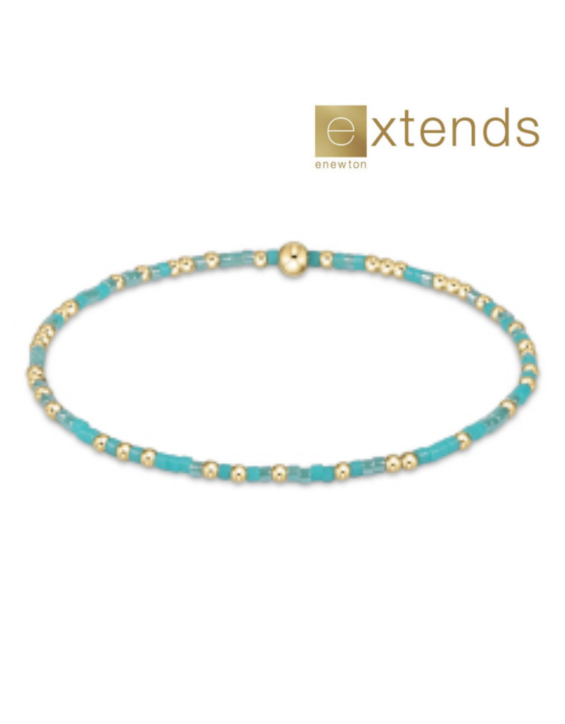 ENEWTON DESIGN Extends Hope Unwritten Bracelet - Turq It Girl/Gold