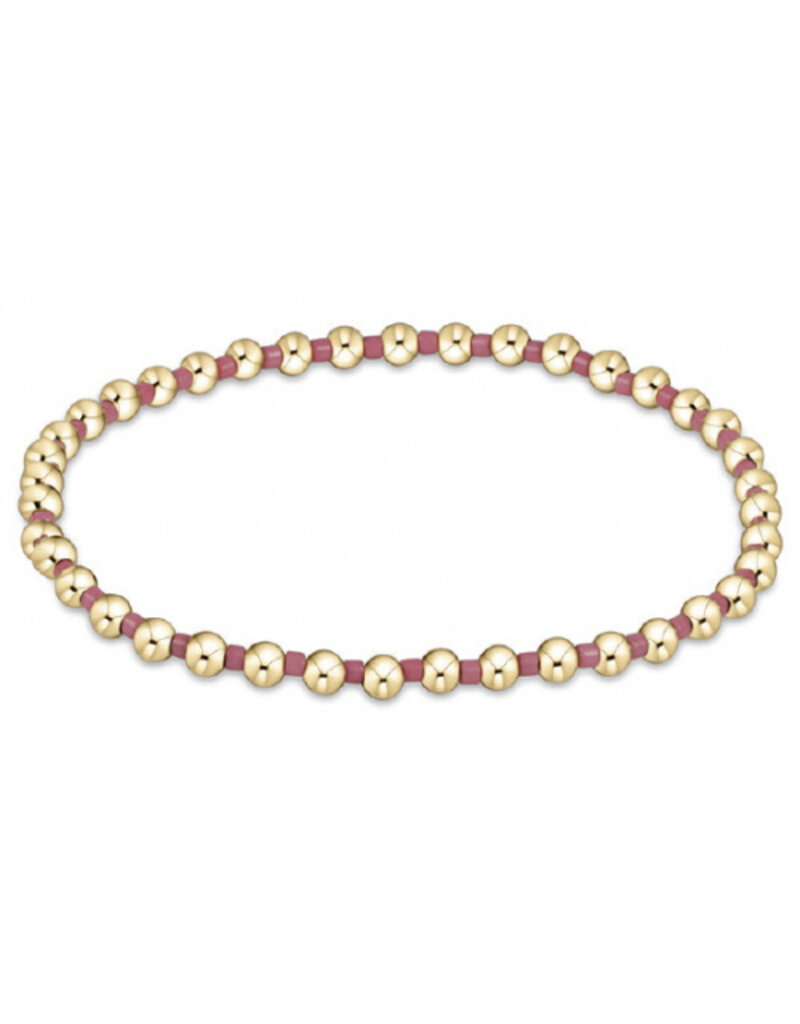 ENEWTON DESIGN Hope Grateful Bracelet - Bright Pink/Gold