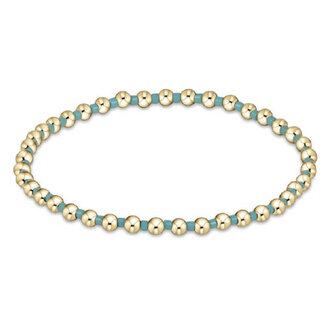 ENEWTON DESIGN Hope Grateful Bracelet - Turquoise/Gold
