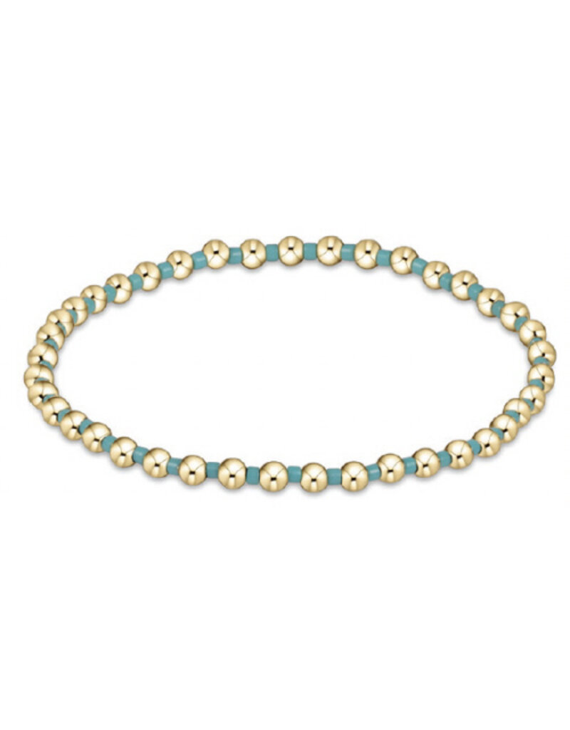 ENEWTON DESIGN Hope Grateful Bracelet - Turquoise/Gold