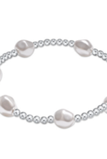 ENEWTON DESIGN Admire 3mm Bead Bracelet - Pearl/Silver