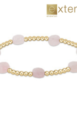 ENEWTON DESIGN Extends Admire 3mm Bead Bracelet - Pink Opal/Gold