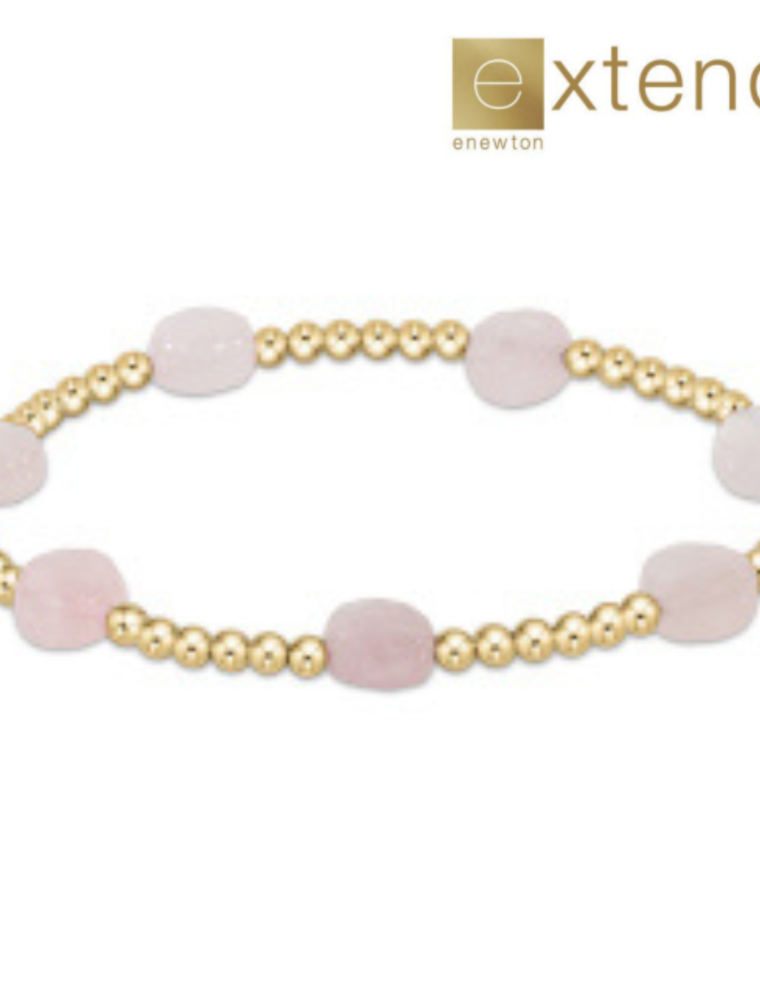 ENEWTON DESIGN Extends Admire 3mm Bead Bracelet - Pink Opal/Gold