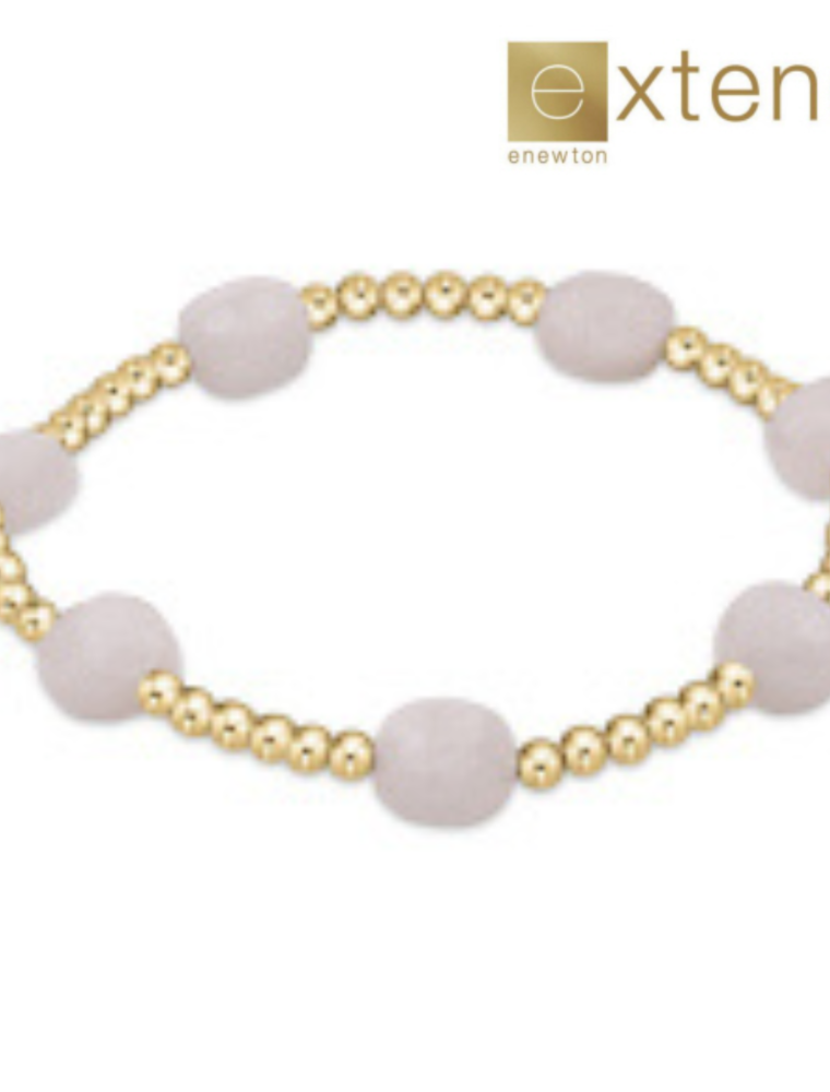 ENEWTON DESIGN Extends Admire 3mm Bead Bracelet - Moonstone/Gold