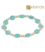 ENEWTON DESIGN Extends Admire 3mm Bead Bracelet - Amazonite/Gold