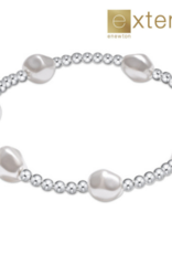 ENEWTON DESIGN Extends Admire 3mm Bead Bracelet - Pearl/Silver ENEWTON DESIGN Extends Admire 3mm Bead Bracelet - Pearl/Silver