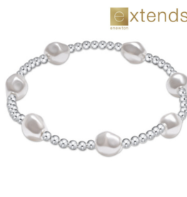 ENEWTON DESIGN Extends Admire 3mm Bead Bracelet - Pearl/Silver