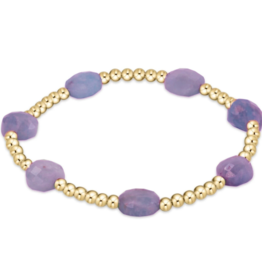 ENEWTON DESIGN Admire 3mm Bead Bracelet - Amethyst/Gold