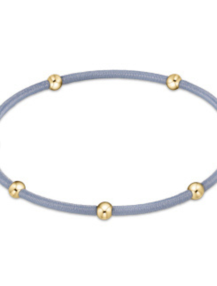 ENEWTON DESIGN "E"essentials Bracelet Hair Tie - Dusty Blue
