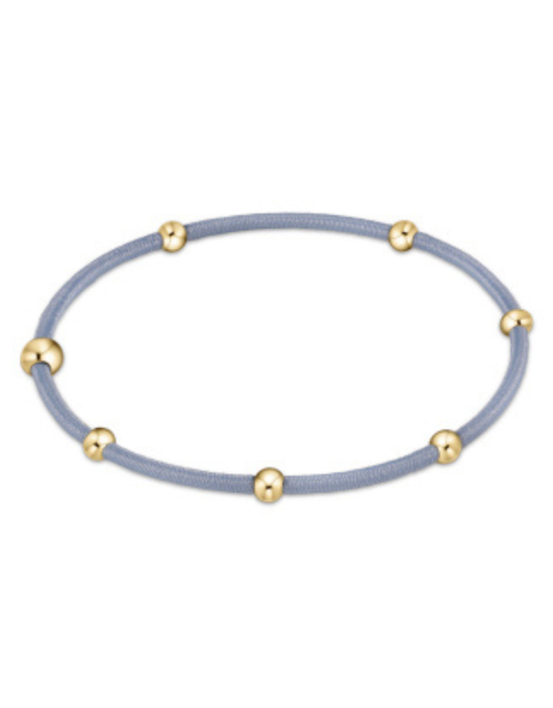 ENEWTON DESIGN "E"essentials Bracelet Hair Tie - Dusty Blue