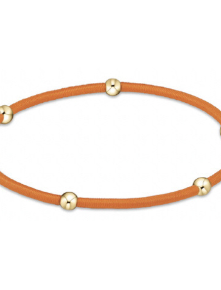 ENEWTON DESIGN "E"essentials Bracelet Hair Tie - Orange
