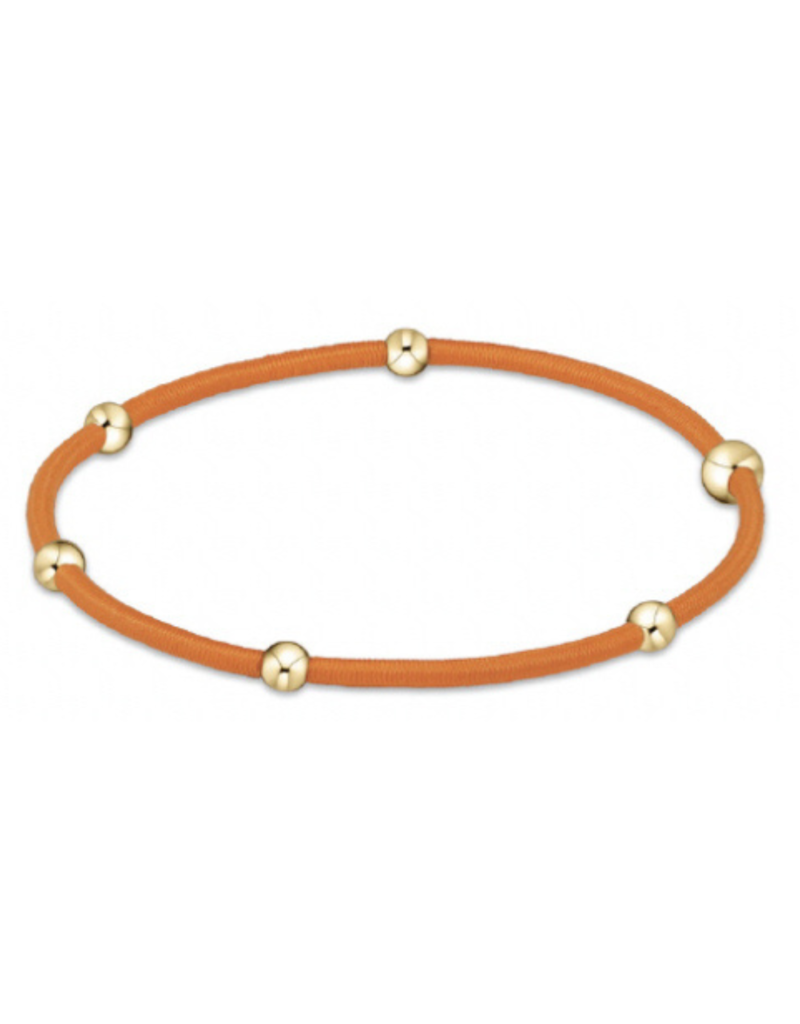 ENEWTON DESIGN "E"essentials Bracelet Hair Tie - Orange