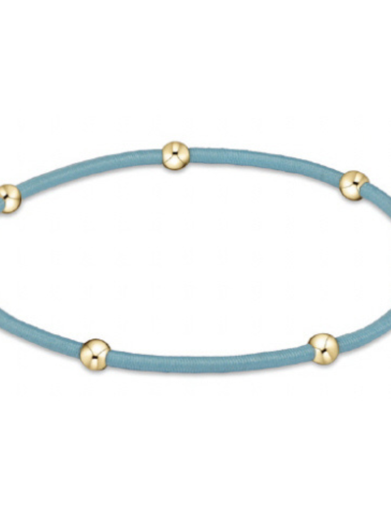 ENEWTON DESIGN "E"essentials Bracelet Hair Tie - Turquoise