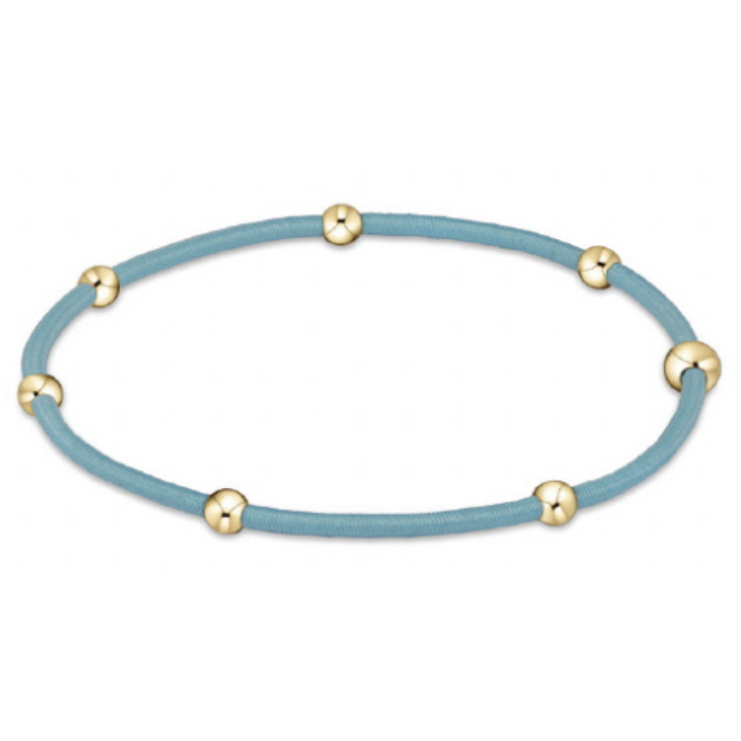 ENEWTON DESIGN "E"essentials Bracelet Hair Tie - Turquoise