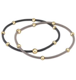 ENEWTON DESIGN "E"essentials Bracelet Hair Tie (Set of 2) - Holy Smokes