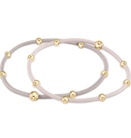 ENEWTON DESIGN "E"essentials Bracelet Hair Tie (Set of 2) - Neutral