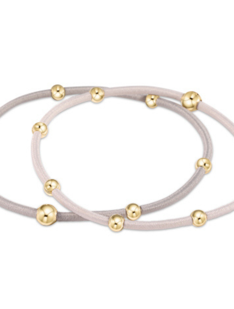 ENEWTON DESIGN "E"essentials Bracelet Hair Tie (Set of 2) - Neutral