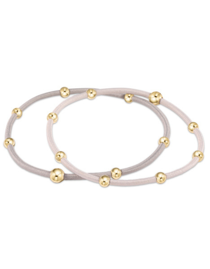ENEWTON DESIGN "E"essentials Bracelet Hair Tie (Set of 2) - Neutral