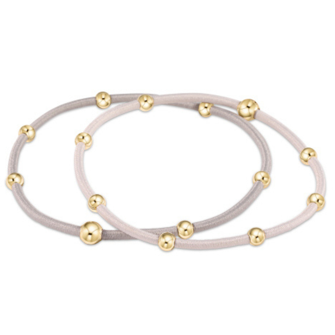 ENEWTON DESIGN "E"essentials Bracelet Hair Tie (Set of 2) - Neutral
