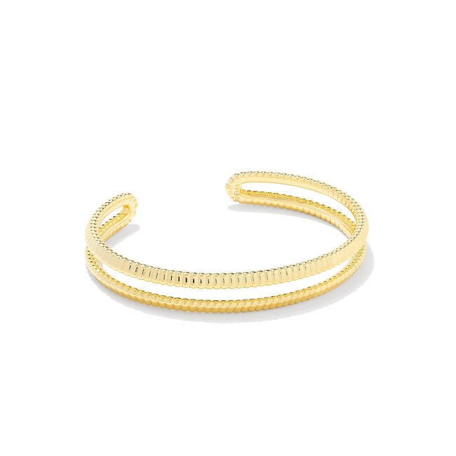 Layne Cuff Bracelet in Gold