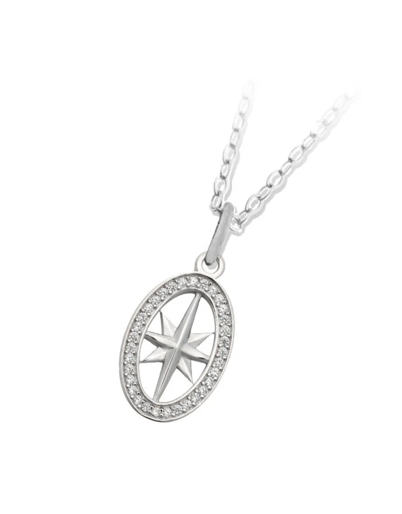 TJAZELLE Unstoppable Charm Necklace in Silver