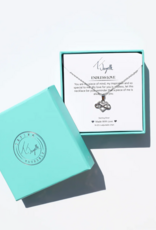 TJAZELLE Endless Love Charm Necklace in Silver TJAZELLE Endless Love Charm Necklace in Silver