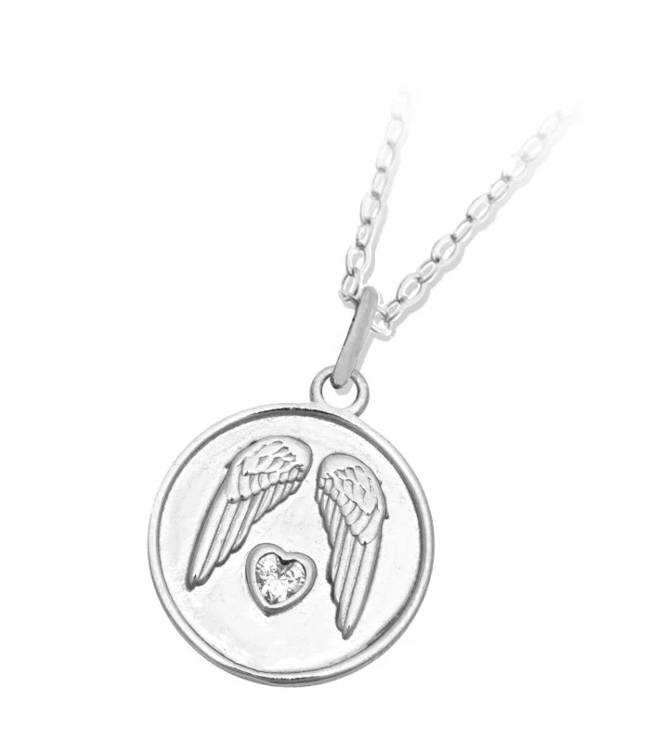 Guardian Charm Necklace in Silver