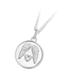 Guardian Charm Necklace in Silver