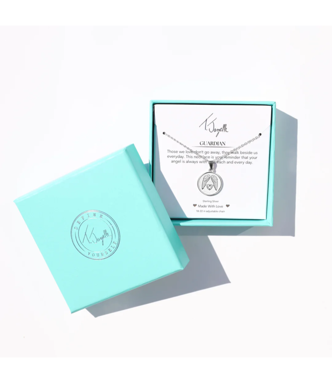 Guardian Charm Necklace in Silver