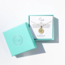 Larimar Sun Charm Necklace in Gold