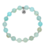 Mindfulness Bracelet in Aqua Fire Agate & Silver