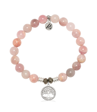 TJAZELLE Family Tree Bracelet in Madagascar Quartz & Silver