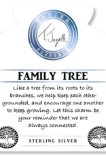TJAZELLE Family Tree Bracelet in Madagascar Quartz & Silver TJAZELLE Family Tree Bracelet in Madagascar Quartz & Silver