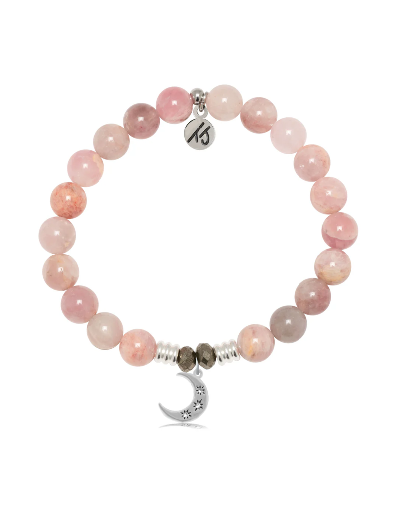 TJAZELLE Friendship Stars Bracelet in Madagascar Quartz & Silver